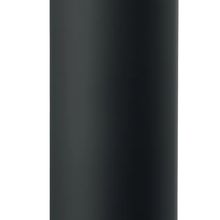 Botella doble pared 500 ml acero reciclado con pajita Negro