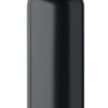 Botella de doble pared 660 ml con pajita Negro