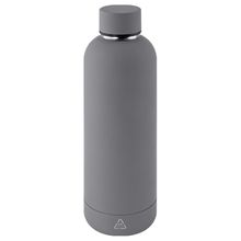 Botella reciclada de 500 ml Gris