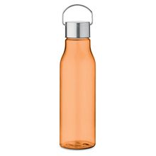 Botella RPET Antifugas 600ml Naranja Transparente