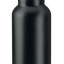 Botella térmica doble capa personalizada de acero inoxidable 500ml Negro