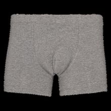 Boxer de algodón orgánico Grey Heather S