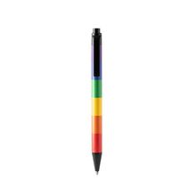Bolígrafo con tinta azul y pulsador Multi Color Tinta Azul