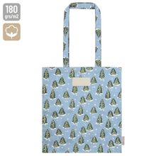 Bolsa navideña de algodón reciclado Az