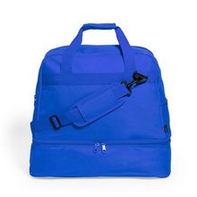 Bolsa de 600D RPET con compartimento para calzado Azul