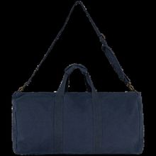 Bolsa de viaje vintage de algodón Washed Navy Blue