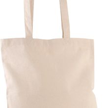 Bolsa de algodón orgánico con asas largas