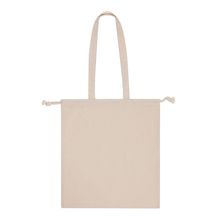 Bolsa algodón 180g con cuerdas Natu