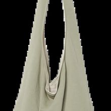 Bolsa bandolera de felpa Cierre magnético Almond Green