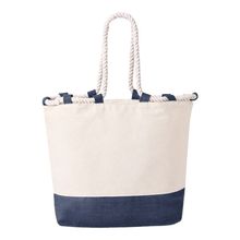 Bolsa Algodón Bicolor Reforzada 10kg Mar