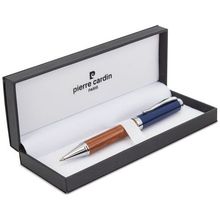 Bolígrafo Cromado de Madera Elegante Az