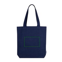 Bolsa de algodón canvas reciclado 320 gr/m² | Frontal | 200 x 120