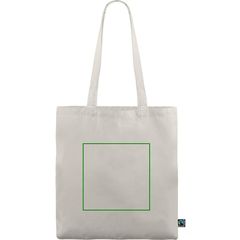 Bolsa fabricada en algodón Fairtrade | Frontal | 200 x 200