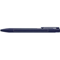 Bolígrafo de aluminio reciclado con clip y cuerpo engomado | Lateral Derecho | 80 x 6