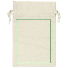 Bolsa de algodón 20x30 cm | Frontal | 160 x 200