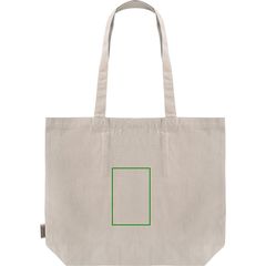 Bolsa Algodón Reciclado con bolsillo interior | Trasera | 95 x 140