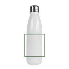 Botella reciclada para sublimación | Frontal | 85 x 95
