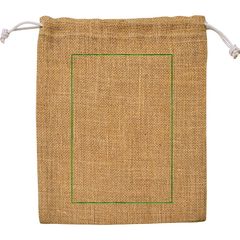 Bolsa Presentación Yute 270gr 16x20 | Trasera | 95 x 140