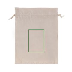 Bolsa de Cordón en Algodón 27x35 cm | Trasera | 95 x 140