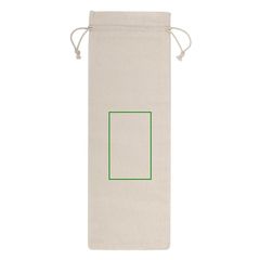 Bolsa de presentación algodón reciclado | Trasera | 60 x 95