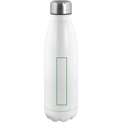 Botella Doble Pared 500ml Acero | Frontal | 20 x 95