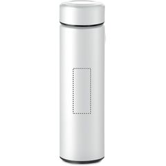 Botella Térmica con infusor 425ml | Frontal | 25 x 65