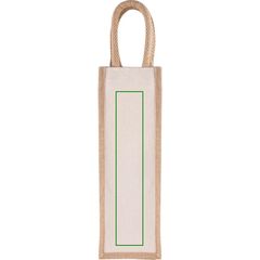 Bolsa de yute alta 11x35cm | Trasera | 50 x 280