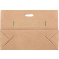 Bolsa Regalo en Cartón Kraft con Cinta | Trasera | 120 x 20