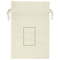 Bolsa de algodón 20x30 cm | Frontal | 60 x 95