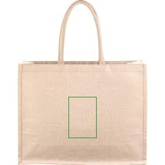 Bolsa Juco Laminado 290gr Asas Reforzadas | Frontal | 95 x 140