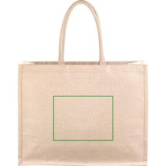 Bolsa Juco Laminado 290gr Asas Reforzadas | Frontal | 200 x 150