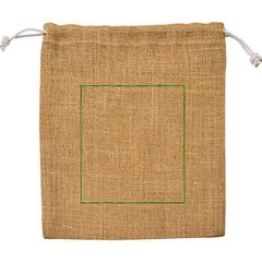Bolsa Presentación Yute 270gr 25x30 | Trasera | 140 x 160
