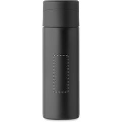 Botella de doble pared 420 ml | Trasero | 25 x 65