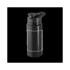 Botella deportiva aluminio reciclado flip top 660mL | Cuerpo | 60 x 70