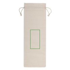 Bolsa de presentación algodón reciclado | Trasera | 50 x 100