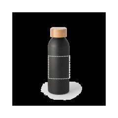 Botella de aluminio mate 550mL | Cuerpo | 100 x 70