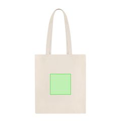 Bolsa algodón natural 140gr hasta 7kg | Centrado cara A | 140 x 140