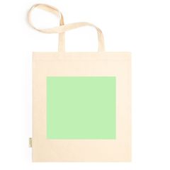 Bolsa ecológica de algodón orgánico con asas largas | Cara B | 265 x 240