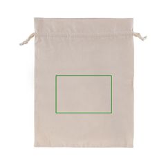 Bolsa de Cordón en Algodón 27x35 cm | Trasera | 150 x 100
