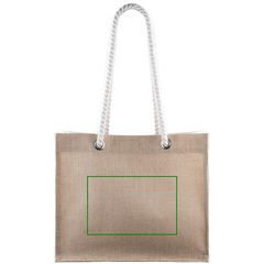 Bolsa de asas cordón | Trasera | 230 x 150