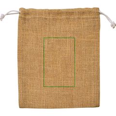 Bolsa Presentación Yute 270gr 16x20 | Frontal | 60 x 95