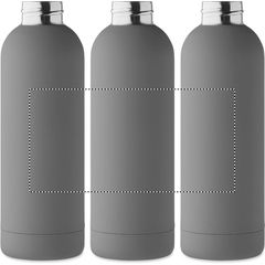 Botella de doble pared 500 ml acero reciclado | Circunferencia | 180 x 90