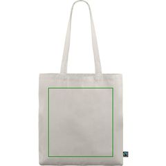 Bolsa fabricada en algodón Fairtrade | Frontal | 280 x 300