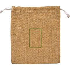 Bolsa Presentación Yute 270gr 25x30 | Trasera | 60 x 95