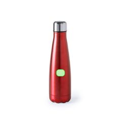 Botella de agua personalizada de acero inox. 630ml acabado mate | En el frente | 25 x 20