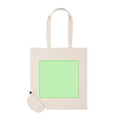 Bolsa ecológica plegable de algodón muy resistente | Centrado cara B (desplegamos y marcamos) | 265 x 250