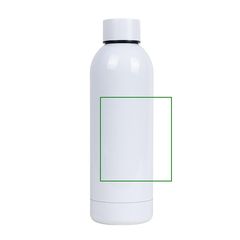 Botella doble pared 500 ml para sublimación | Frontal | 85 x 95