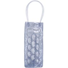 Bolsa nevera PVC para una botella | Frontal | 70 x 20
