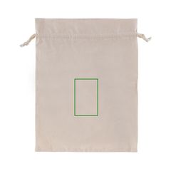 Bolsa de Cordón en Algodón 27x35 cm | Trasera | 60 x 95