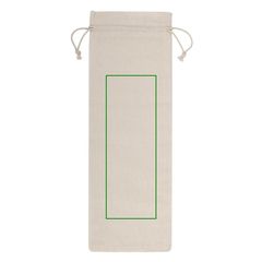 Bolsa de presentación algodón reciclado | Trasera | 70 x 200